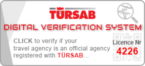 TÜRSAB Digital Verification System Licence Nr 4226